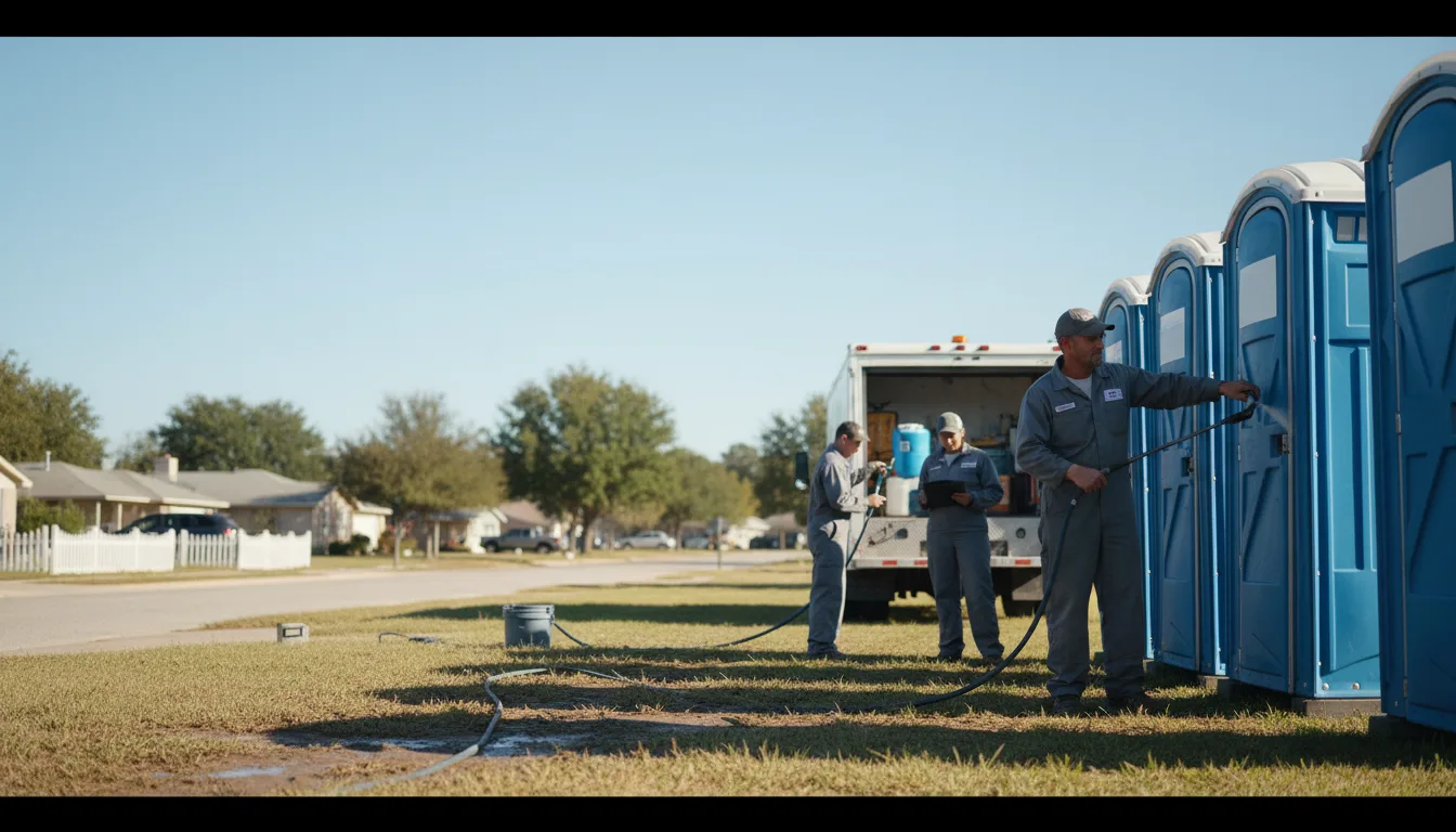 Long-Term Portable Toilet Rental in Hampstead, NC near me